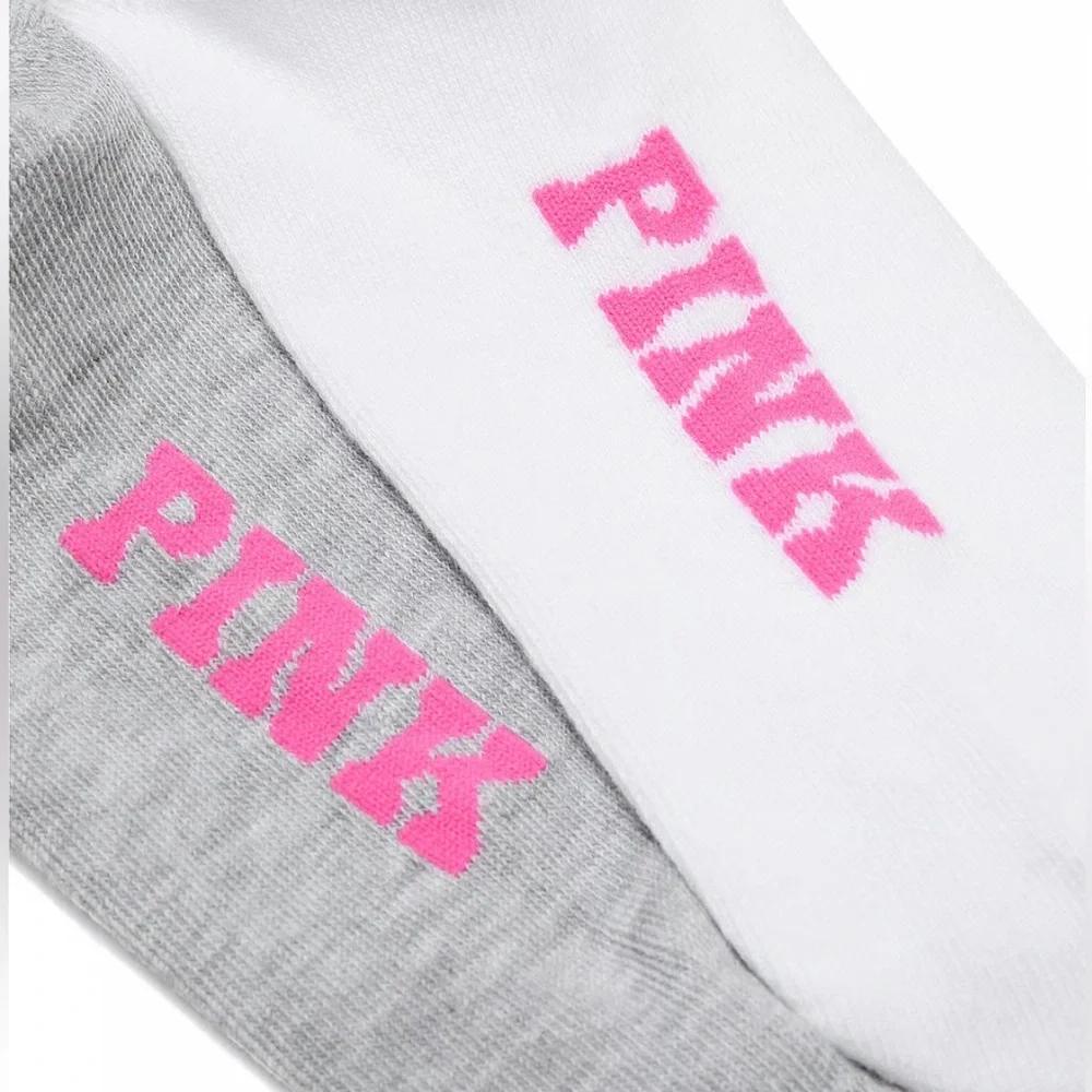 VICTORIA’S SECRET PINK 2 PACK QUARTER SOCKS